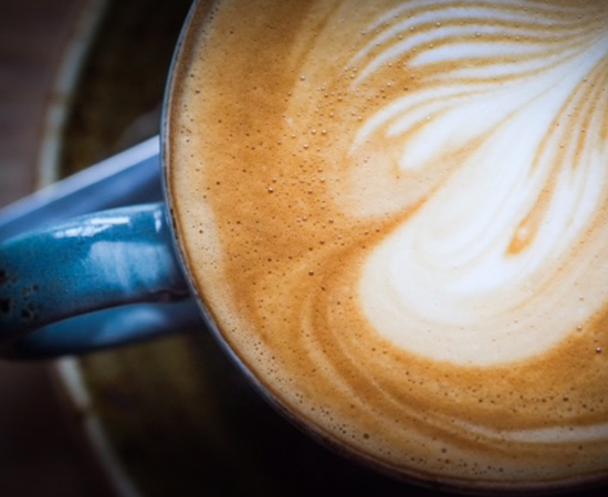 cup of hot coffee