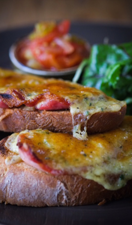 posh cheese on toast 